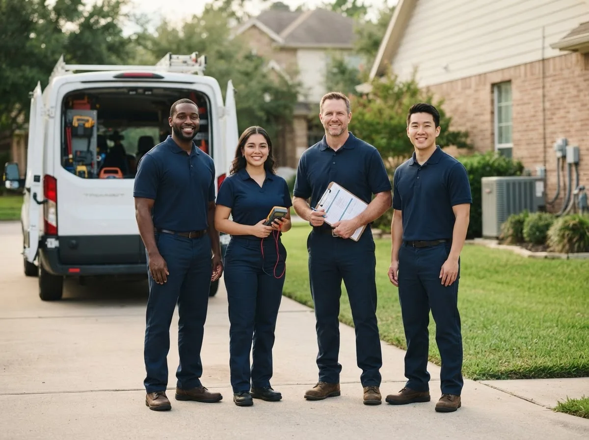 Certified HVAC technician near Olmsted, IL
